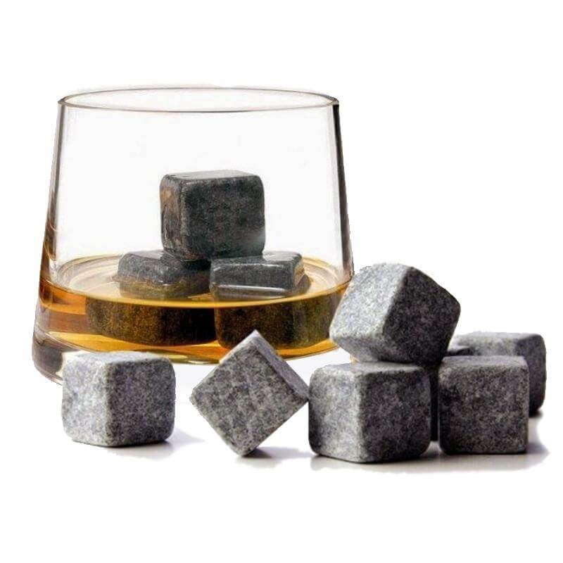 9pcs/Set natürliche Whiskey-Steine Home Bar Werkzeuge