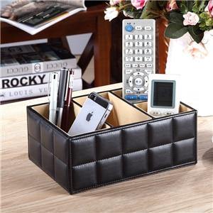 Leder Desktop Laptop Aufbewahrungs Organizer | Brehn