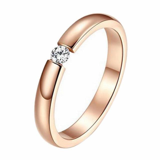 Einfacher Roségoldring | Brehn