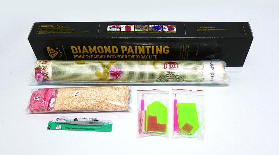 Extravagante Pfau - GemPaint Kit | Brehn