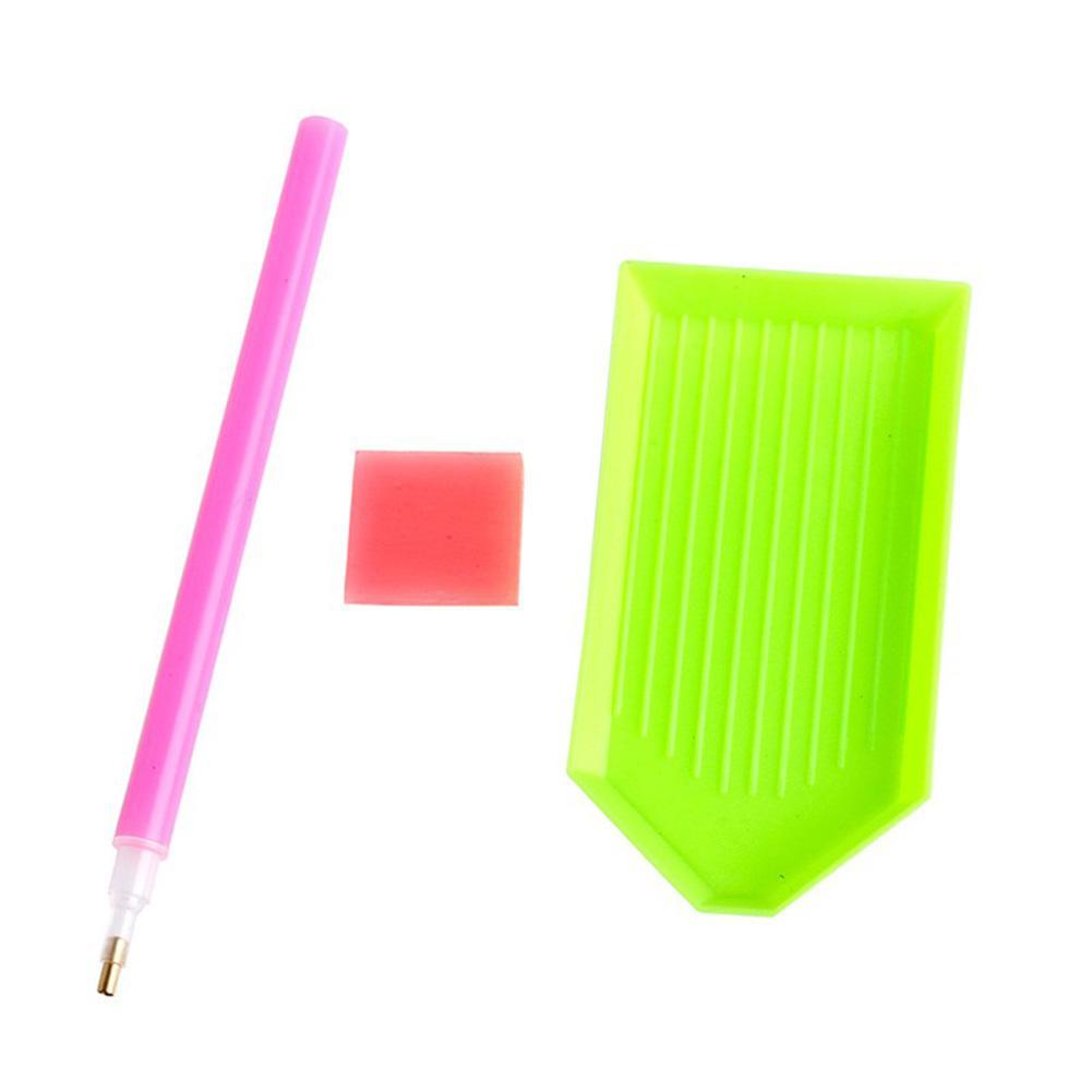 Verspielt Baby Tiger - GemPaint Kit | Brehn