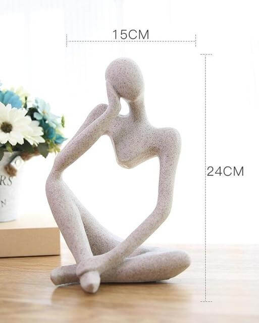 Kreative europäische Denkfigur Skulptur Wohnkultur | Brehn