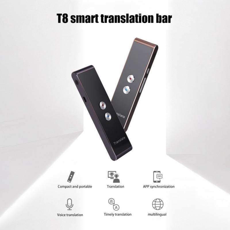 Brehn | Tragbarer Smart Voice Speech Translator -- Echtzeit 30 Mehrsprachige Übersetzung