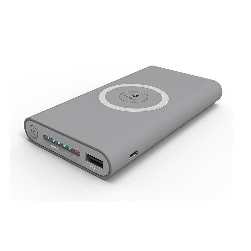 Brehn | Qi Wireless Powerbank Ladegerät für iPhone und Android