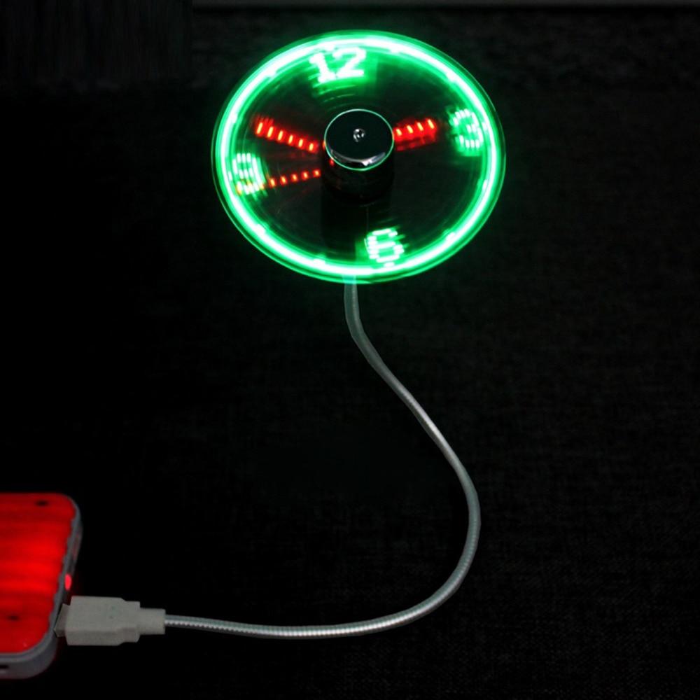 USB Mini Ventilator mit LED Zeit | Brehn