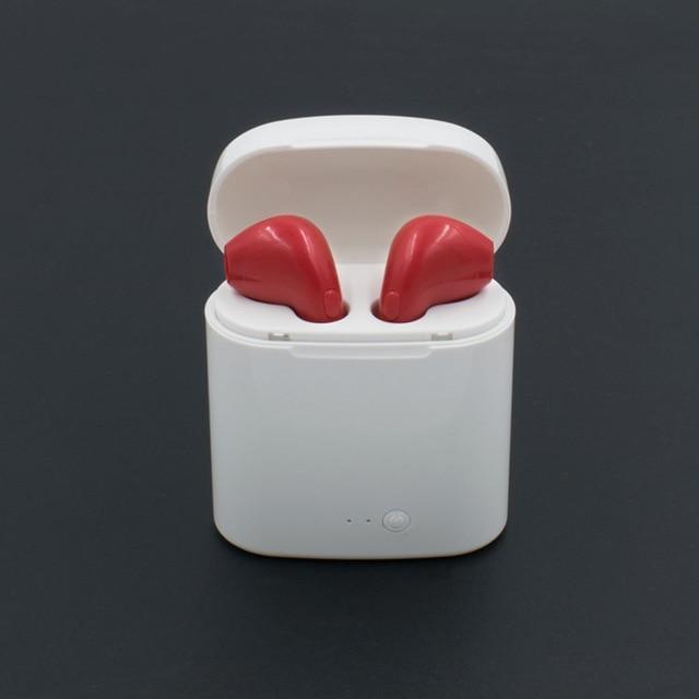 Brehn | Wireless Headset Bluetooth Ohrhörer Twin Kopfhörer mit Ladebox für alle Telefone