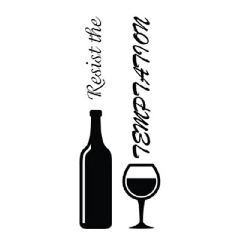 Minimalist Food Wine - Leinwand Wandkunst Malerei
