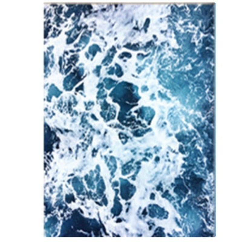 Flamingo In Seascape - Leinwand Wandkunst Malerei