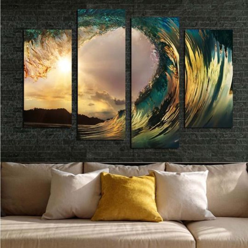 Meereswellen – Leinwandbild