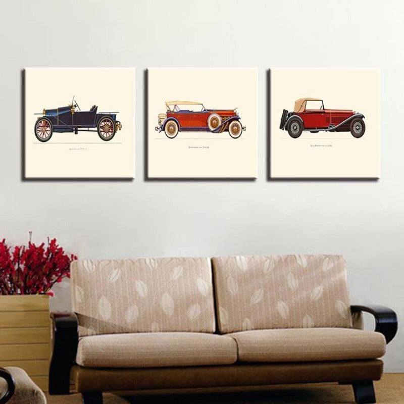 Oldtimer - Leinwandbild