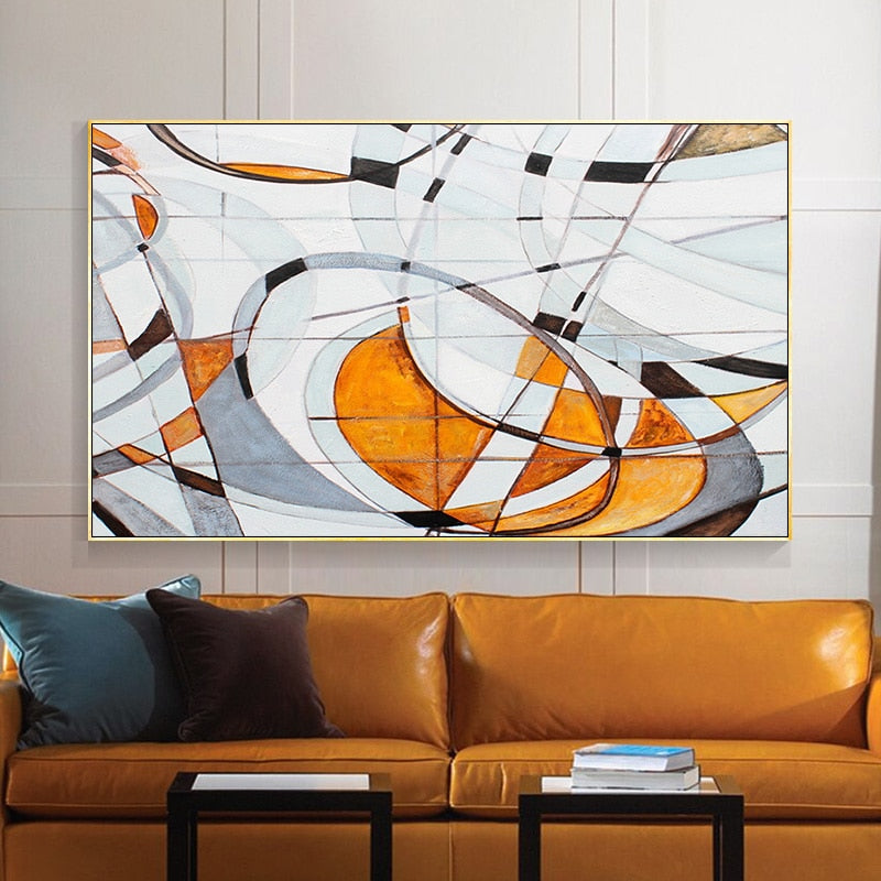 Orange Spread Out - Leinwandbild
