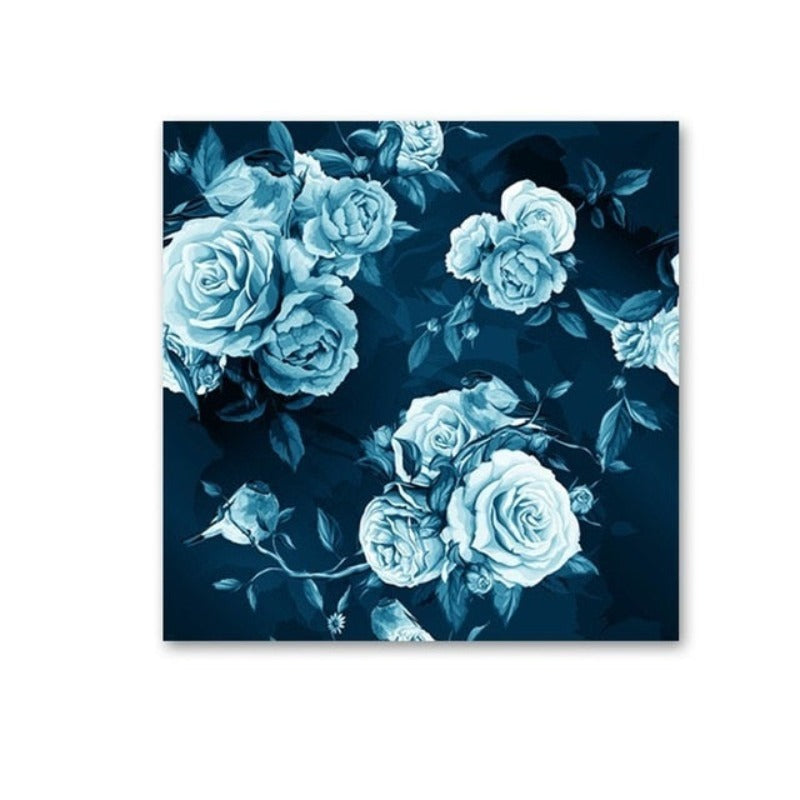 Cactus Floral - Leinwand Wandkunst Malerei