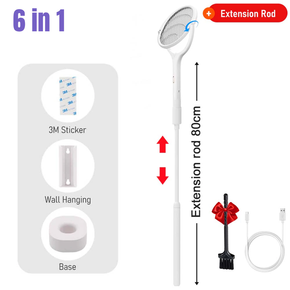 6in1 Rotierbarer Elektrischer Moskito-Zapper | Brehn