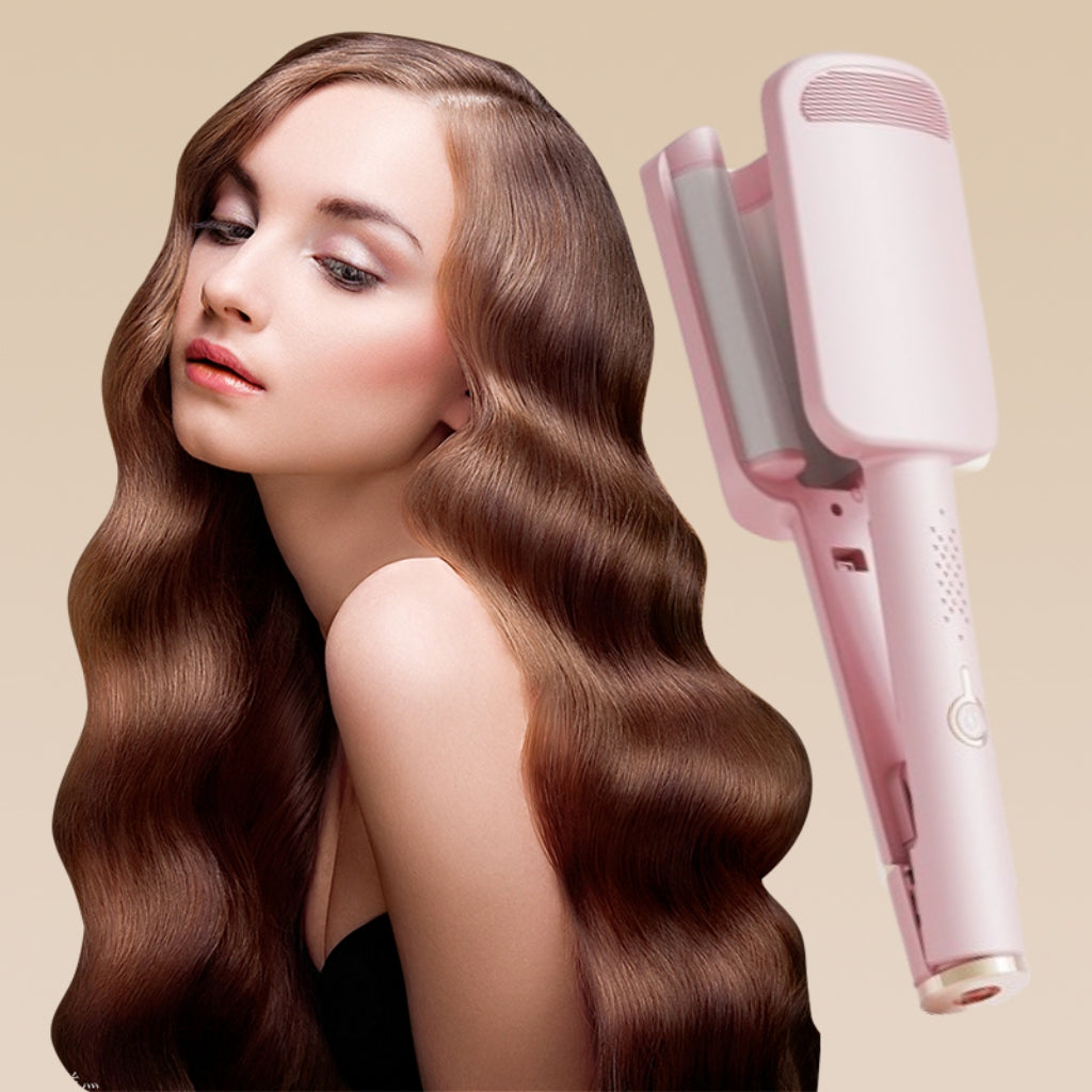 Brehn | LuxéCurl 32MM Lockenstab | Für traumhafte, wellige Locken mit einem professionellen Finish