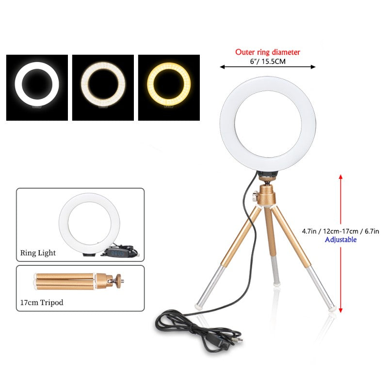 RubyGlow Ring Light – Perfektes Licht für Fotos Brehn