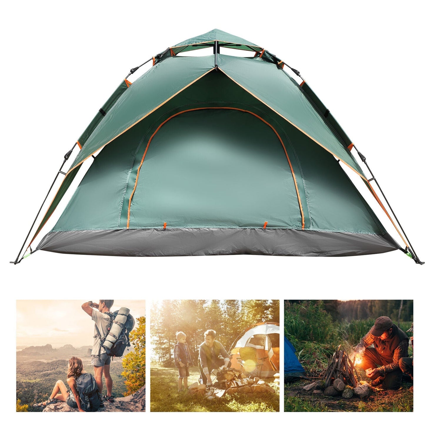 3 Sekunden Instant Pop Up Zelt - Für Abenteuer & Reisen Brehn