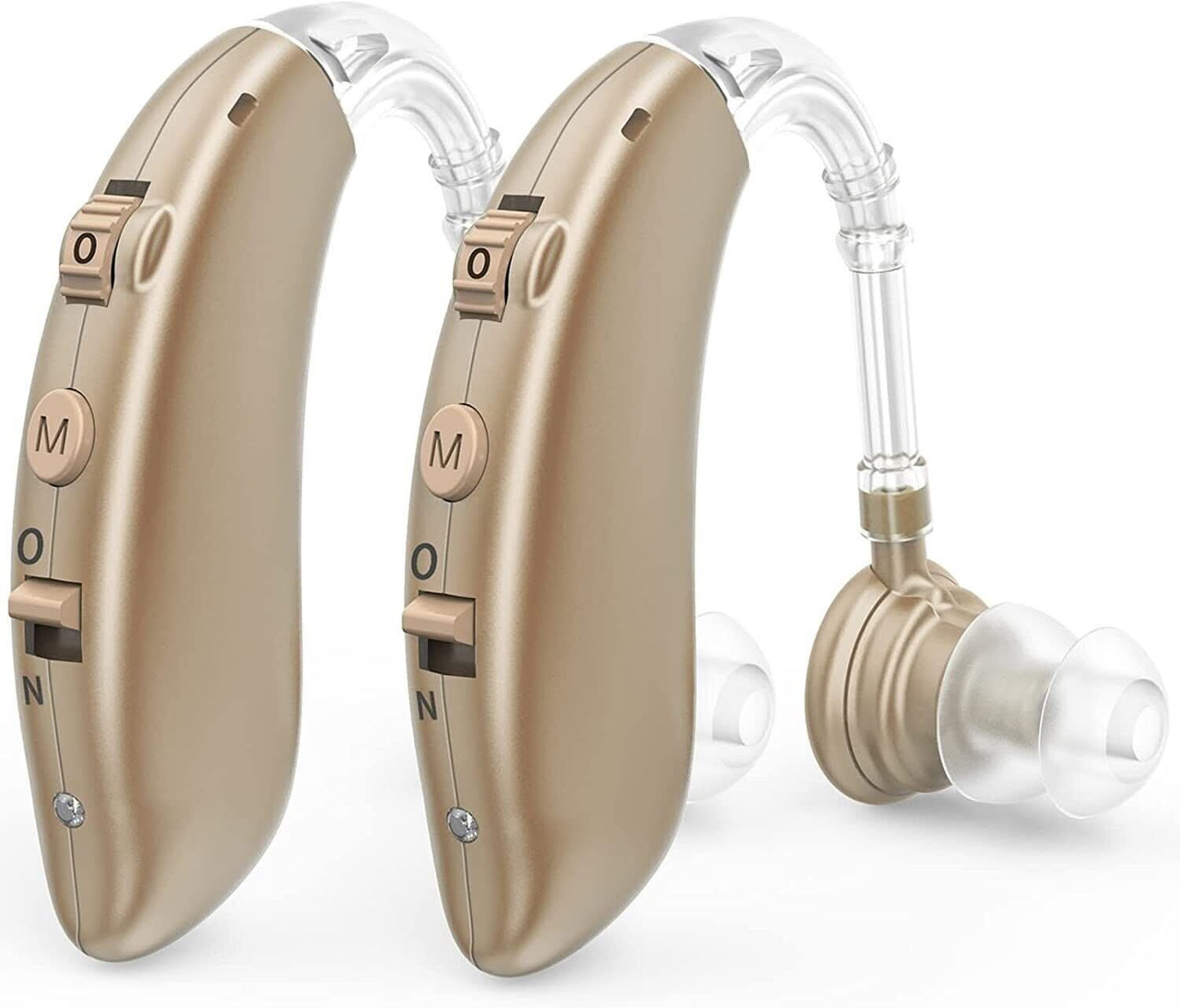 Wiederaufladbare digitale In-Ear-Hörgeräte mit Geräuschunterdrückung