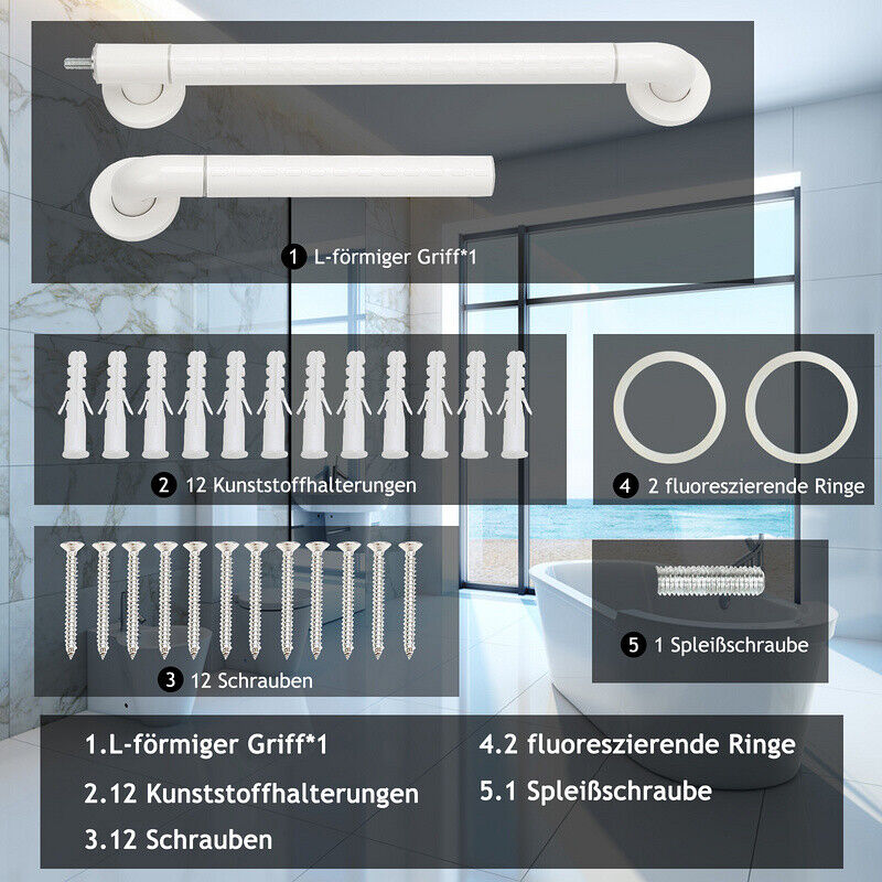 Haltegriff Badewannengriff Griffstange Duschgriff | Brehn