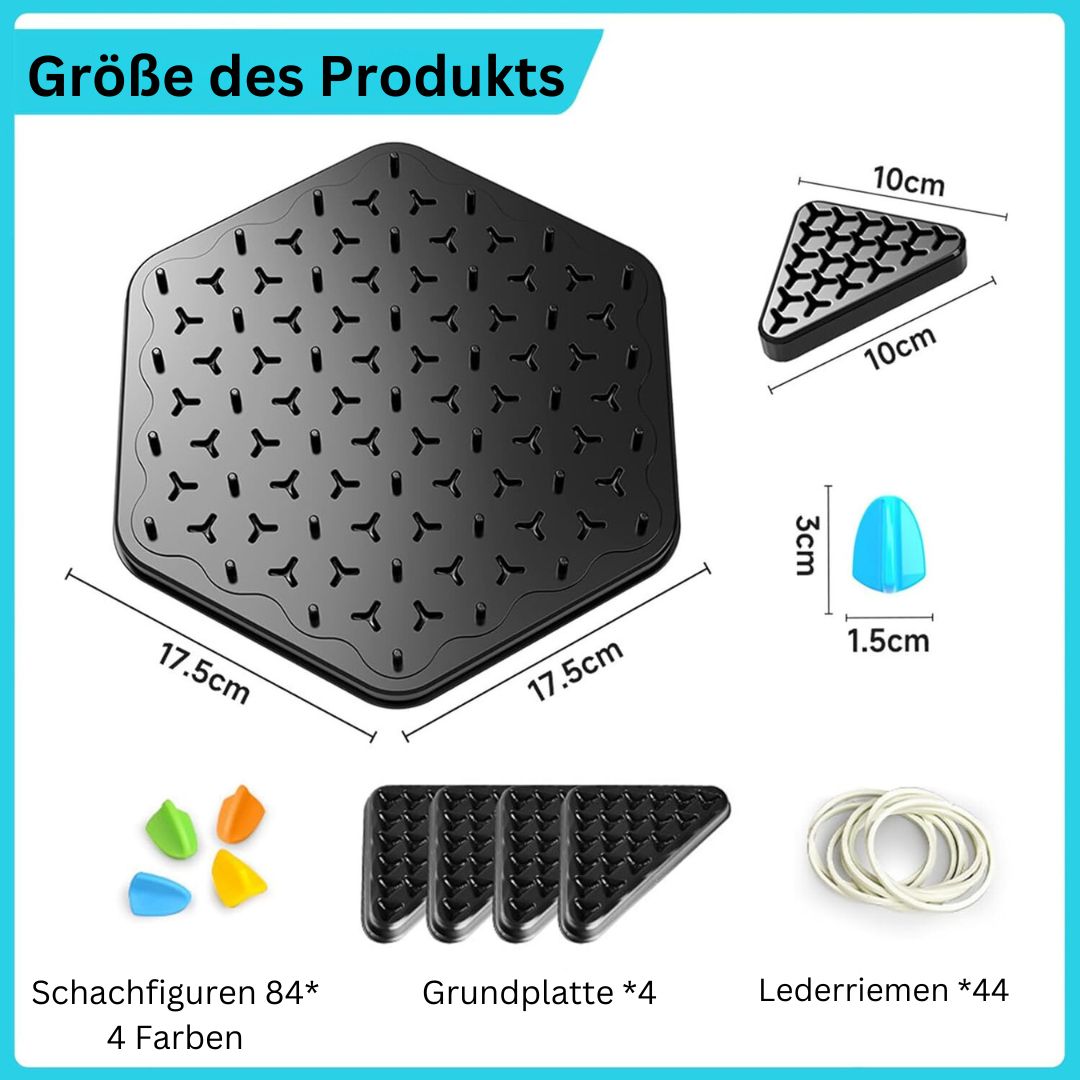 Brehn | Gummiband-Schach Denkspiel
