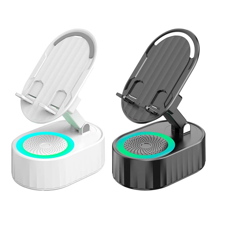 Brehn | Wireless Induktions-Audio Bluetooth Lautsprecher 5 in 1 Telefonhalter