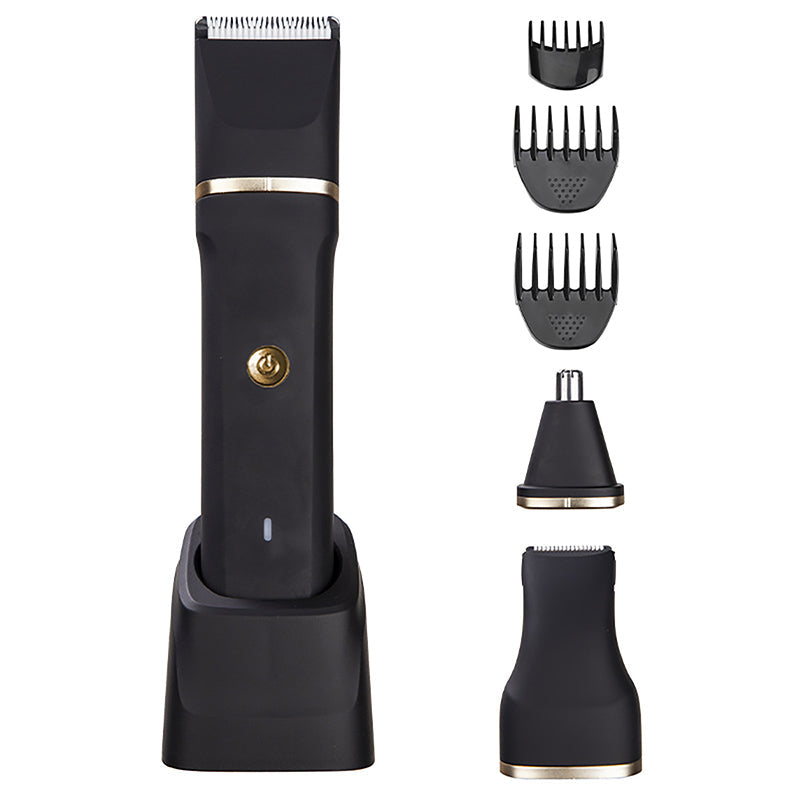 3-in-1 Elektrischer Barttrimmer mit Ladestation | Brehn
