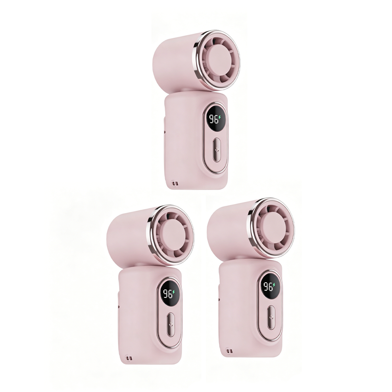 Tragbarer Clip-on Ventilator mit LED-Anzeige | Brehn