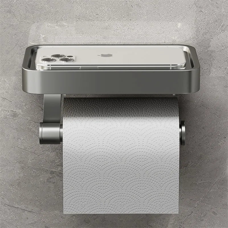 Stalux Toilettenpapierhalter mit Ablage