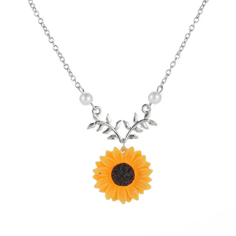 Brehn | Sommer Sonnenblume Zartes Halsband
