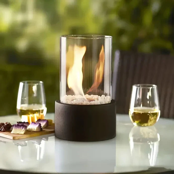 Brehn | Trendige & tragbare Tischfeuerlaterne - GlowLuxe