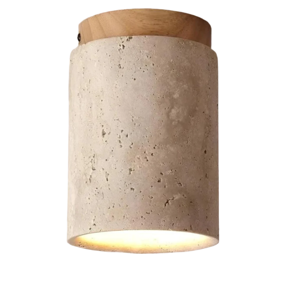 Brehn | Trendige Runde Japanische Stil Deckenlampe - ZenLight