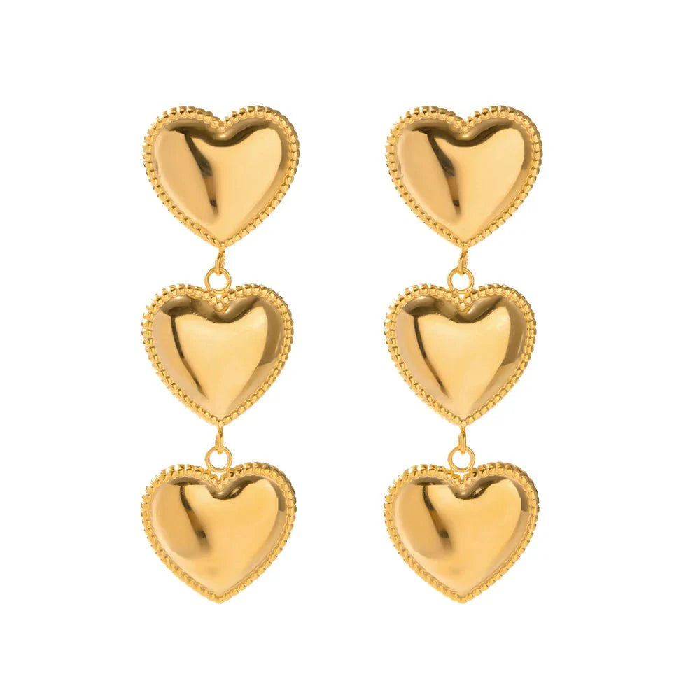 Brehn | Triple Hearts Tropfhänger