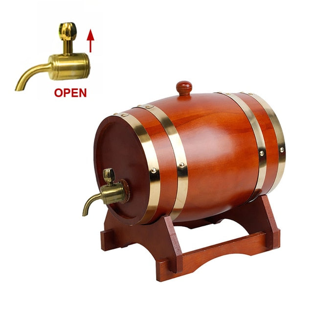 Holzfass Vintage Eiche Bierbrautools Zapfspender für Rum | Brehn