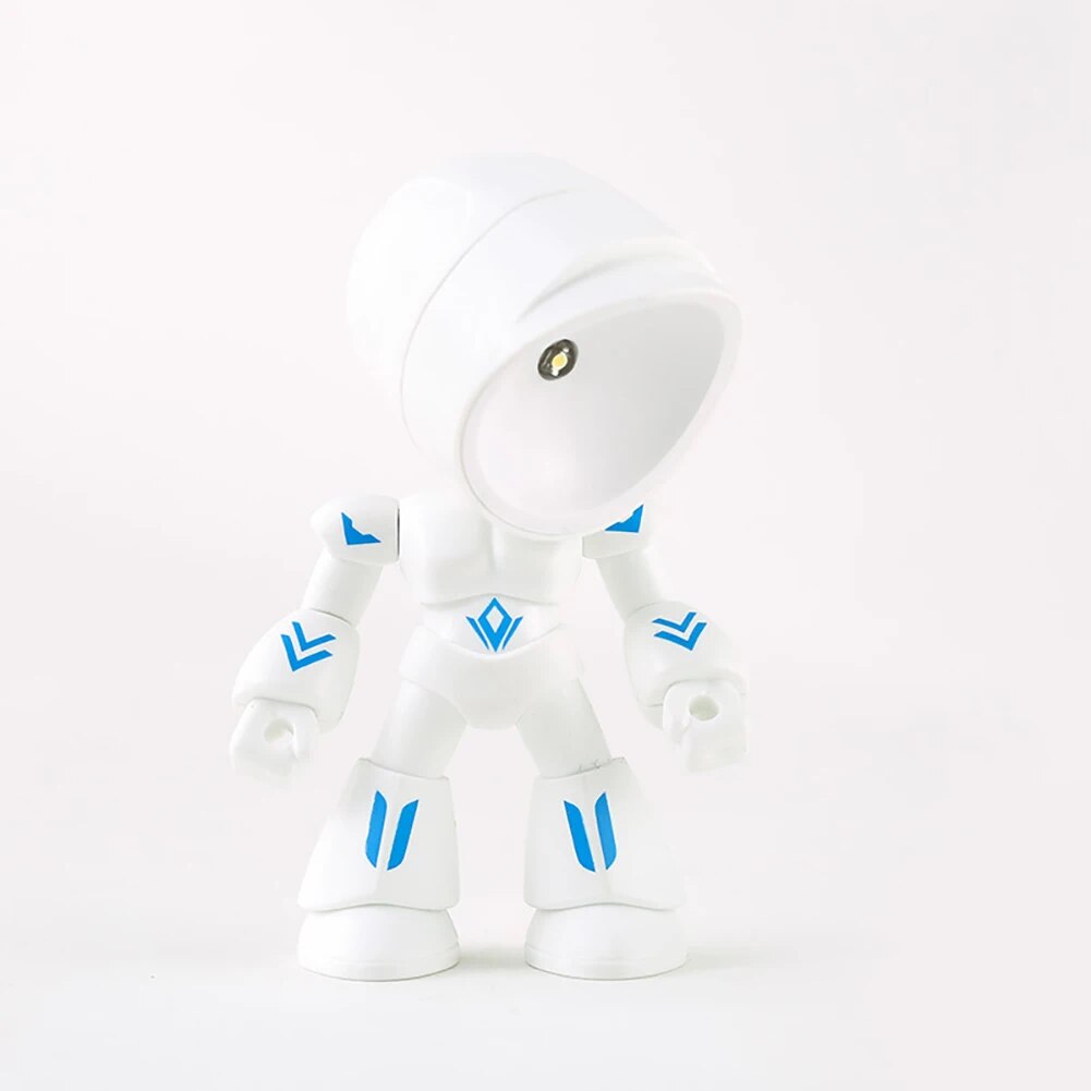 Niedliche Roboter Tischlampe – Kreative LED-Leuchte für Kinderzimmer und Schreibtisch | Brehn