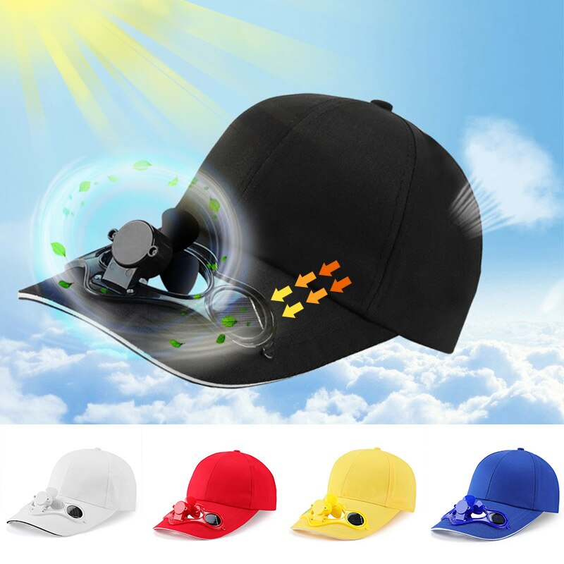 Solar Fan Sommer Outdoor Baseball Cap | Brehn