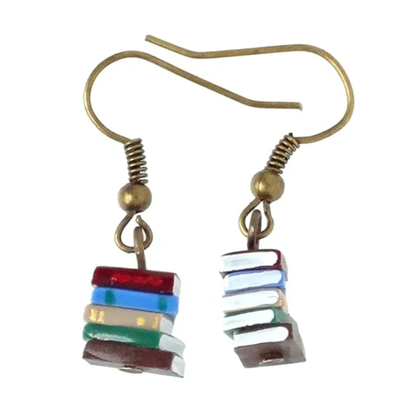 Brehn | Bücherstapel Ohrringe