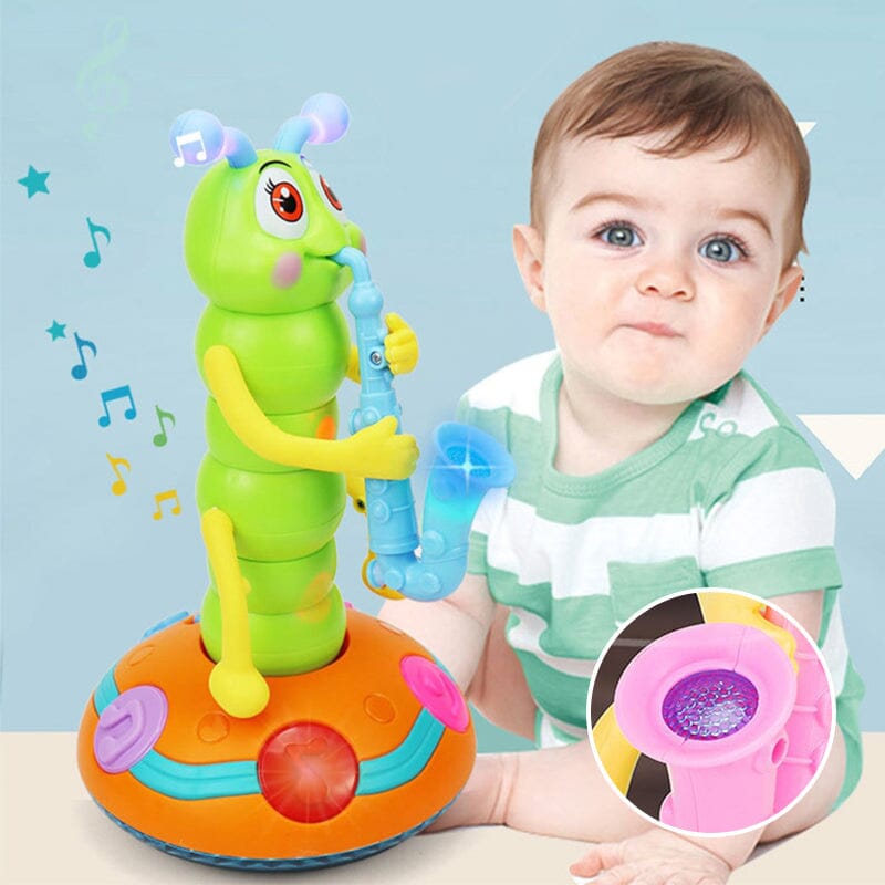 Brehn | Kinder Elektrische Raupe Saxophon Spielzeug