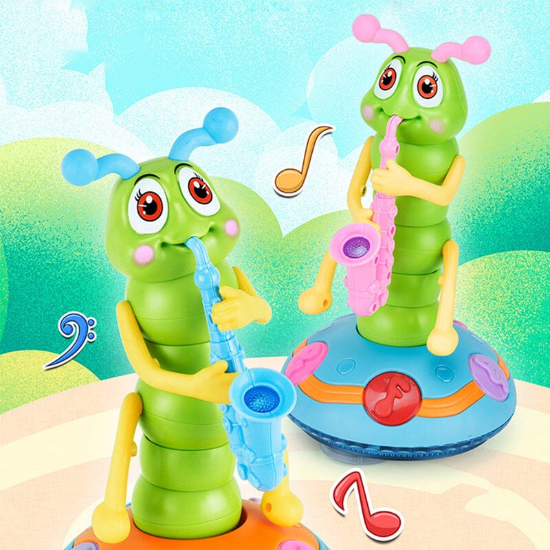 Brehn | Kinder Elektrische Raupe Saxophon Spielzeug