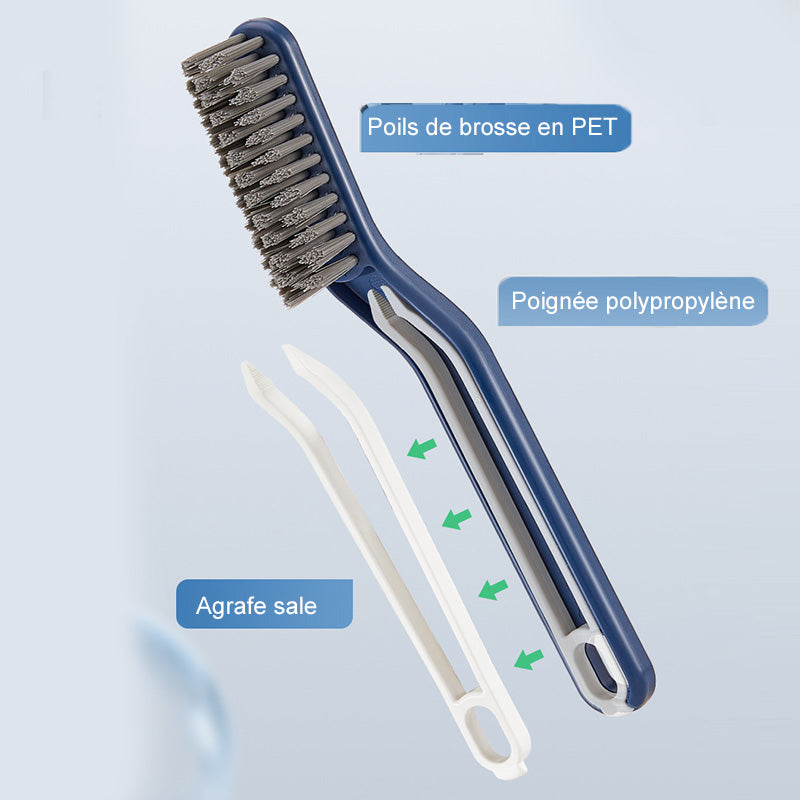 Multifunktionale Bürste für Bodenfugen (Ideal für das Badezimmer) | Brehn