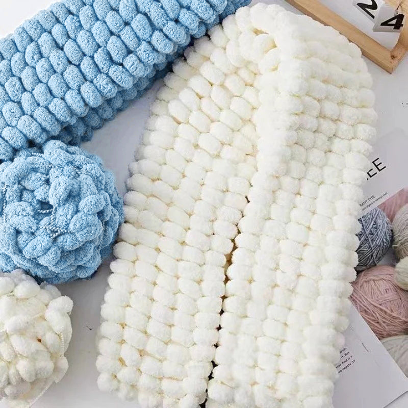 Winter DIY geflochtenes grobes Perlengarn | Brehn