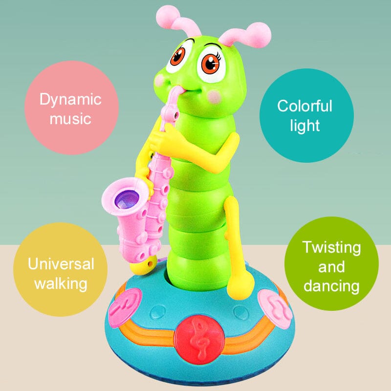 Brehn | Kinder Elektrische Raupe Saxophon Spielzeug