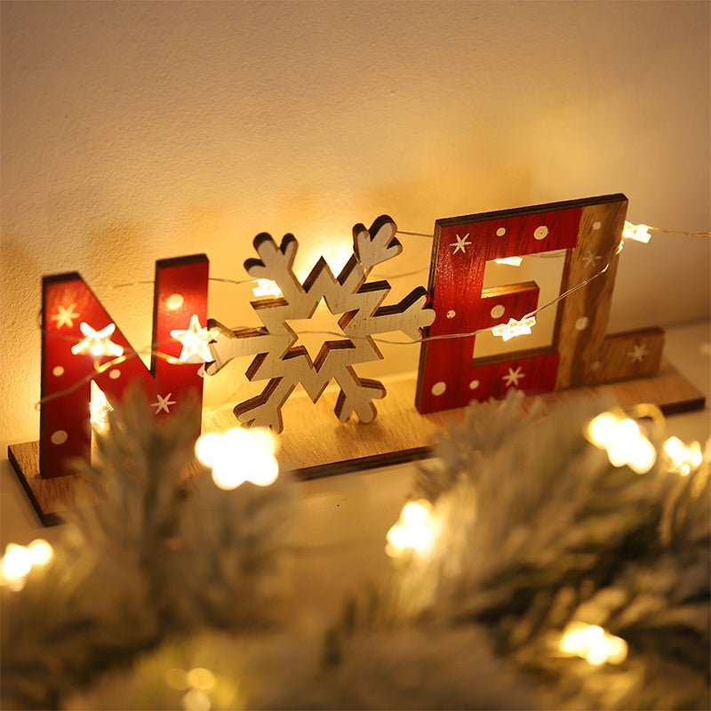 Brehn | Hölzerne bemalte Weihnachtsdekorationen
