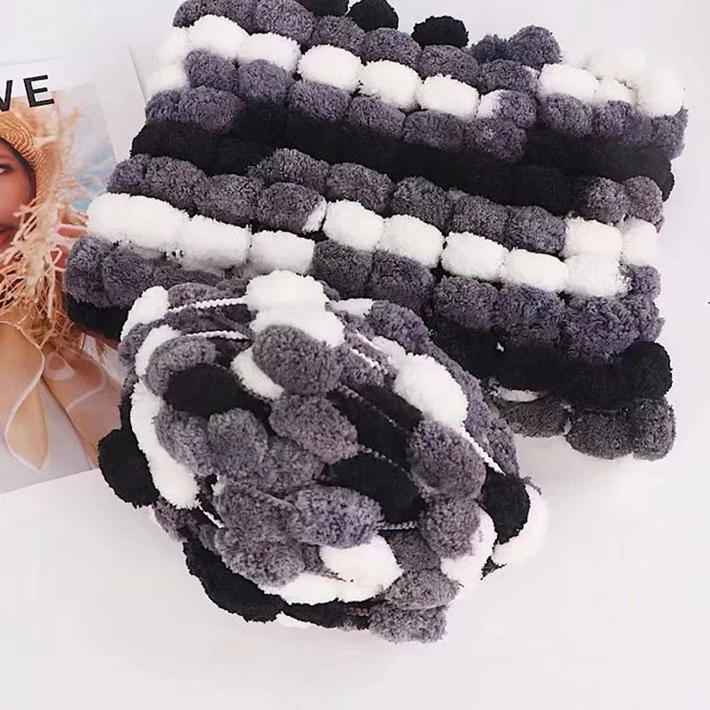 Winter DIY geflochtenes grobes Perlengarn | Brehn