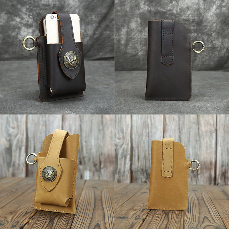 Brehn | Multifunktionale Handytasche aus Leder