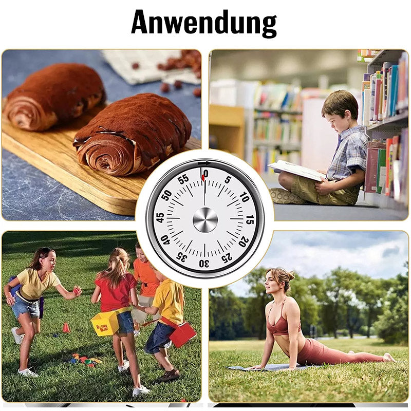 Brehn | Edelstahl Küchenuhr