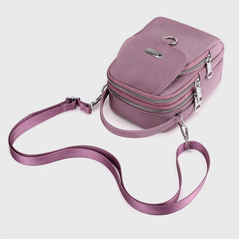Leichte wasserdichte Umhängetasche mit mehreren Taschen | Brehn