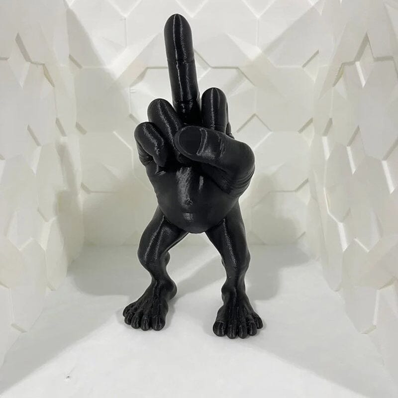 Mittelfingerfigur mit Beinen | Brehn