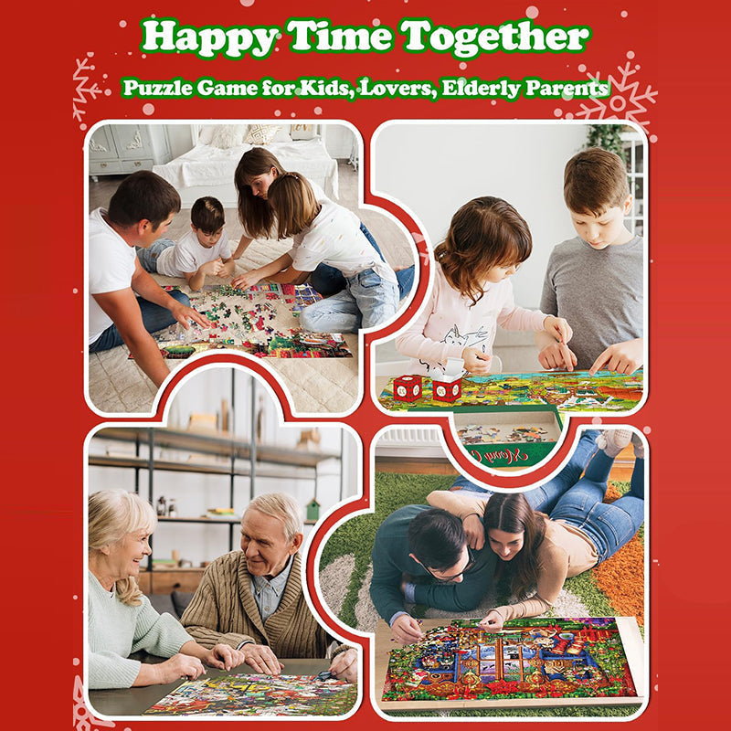 Brehn | Weihnachtspuzzles Adventskalender - Weihnachtsgeschenk