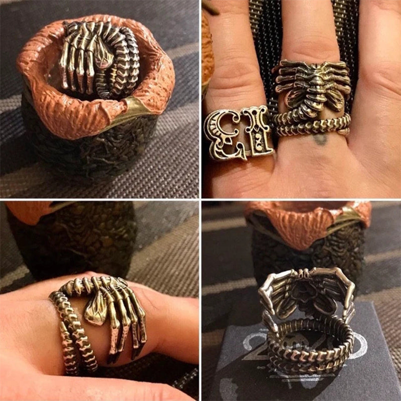Brehn | Alien-Facehugger-Ring
