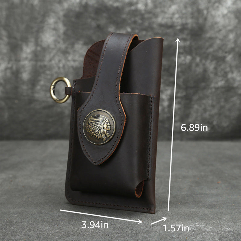 Brehn | Multifunktionale Handytasche aus Leder