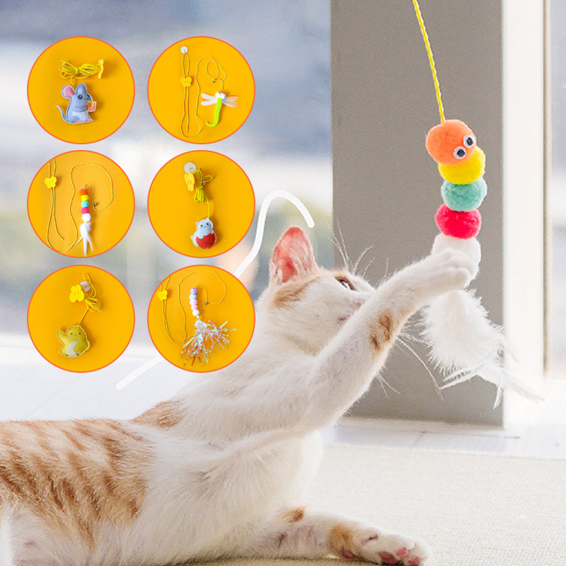 Brehn | Verstellbares Katzenspielzeug zum Aufhängen